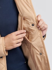 U.S. Polo Assn. Natural Womens Lightweight Quilted Jacket - Image 6 of 12