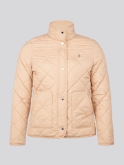 U.S. Polo Assn. Natural Womens Lightweight Quilted Jacket - Image 7 of 12
