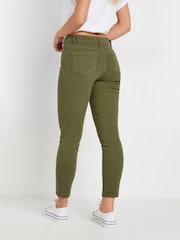 PixieGirl Petite Green Khaki Zip Pkt Skinny Jean - Image 3 of 5