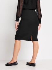 M&Co Black Scuba Crepe Pencil Skirt - Image 3 of 4