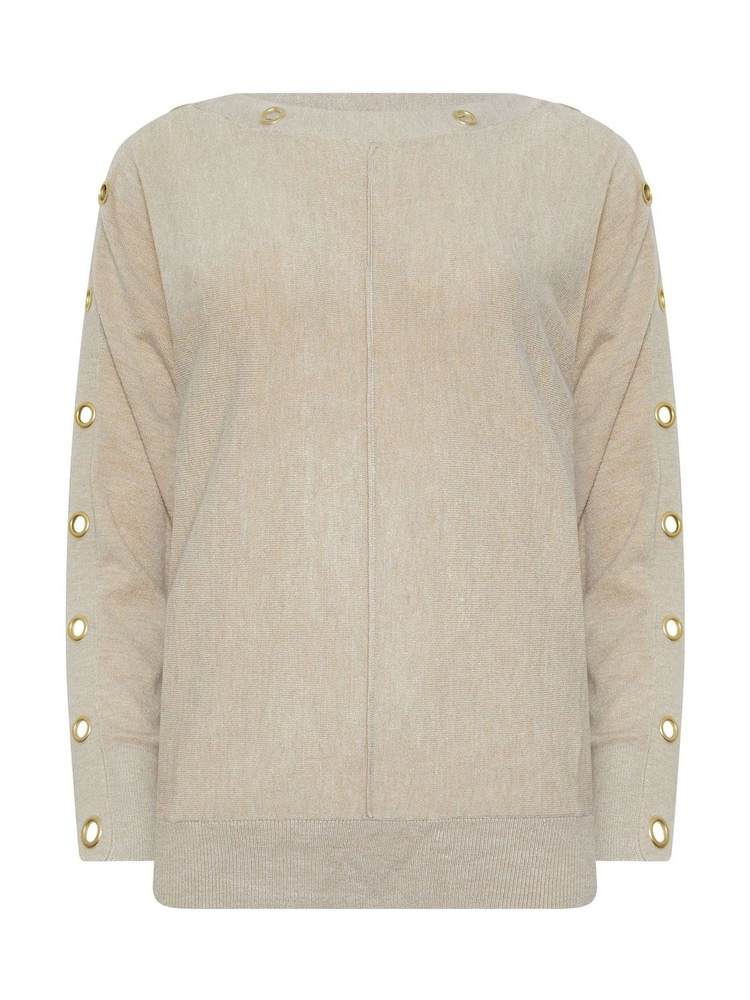 M&Co Natural Petite Batwing Jumper - Image 5 of 5