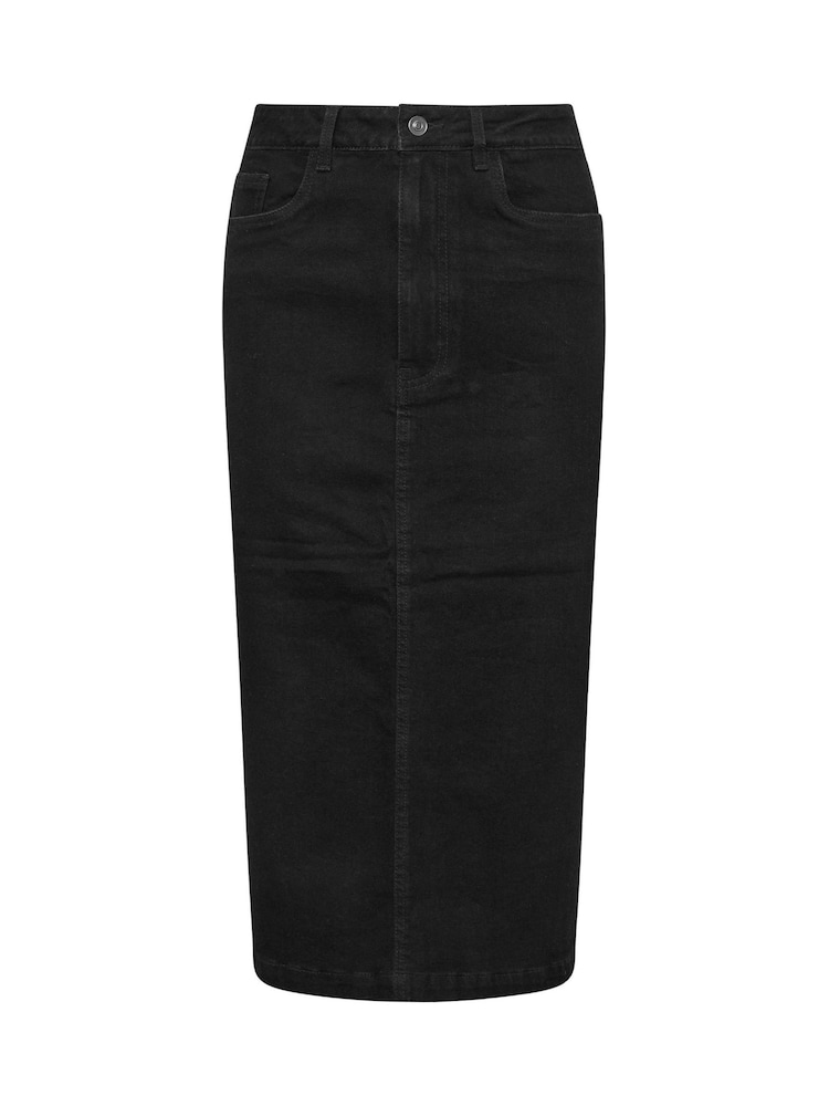 M&Co Black Denim Pencil Skirt - Image 5 of 5