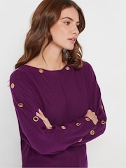 M&Co Batwing Eyelet Jumper - Imagem 3 de 5