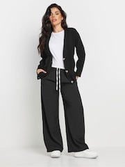 PixieGirl Petite Black V-Neck Button Cardigan - Image 2 of 5