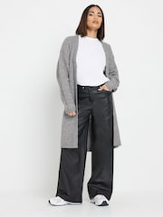 PixieGirl Petite Cable Belted Maxi Cardigan - Slika 1 iz 5
