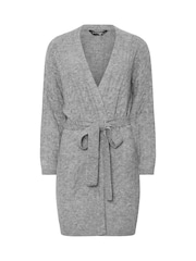 PixieGirl Petite Cable Belted Maxi Cardigan - Slika 5 iz 5