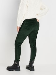 PixieGirl Petite Green Corduroy Skinny Jeans - Image 2 of 5