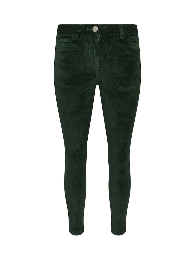 PixieGirl Petite Green Corduroy Skinny Jeans - Image 5 of 5