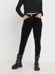 PixieGirl Petite Black Corduroy Skinny Jeans - Image 1 of 5