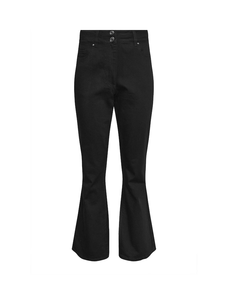 M&Co Black Lift And Shape Flared Jeans - Image 5 of 5
