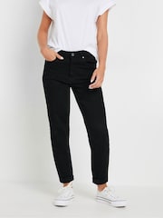 M&Co Dark black Mom Jeans - Image 1 of 5