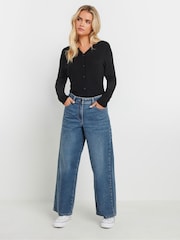 M&Co Blue Wide Leg Jeans - Image 3 of 5