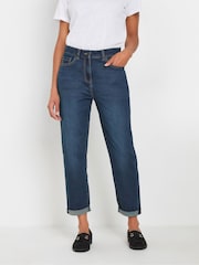 M&Co Dark blue Mom Jeans - Image 1 of 5