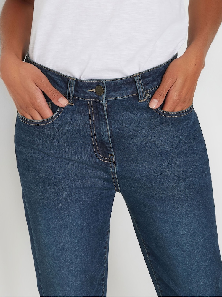M&Co Dark blue Mom Jeans - Image 4 of 5