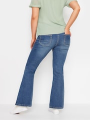 M&Co Blue Lift And Shape Flared Jeans - Image 3 of 5