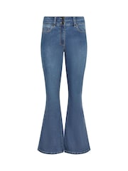 M&Co Blue Lift And Shape Flared Jeans - Image 5 of 5
