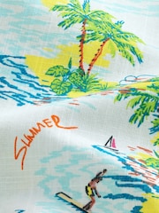 Hawaian Short Sleeve Printed Shirt (3-16yrs) - Image 6 of 6