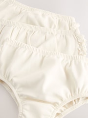 Cream Baby 100% Cotton Knickers 3 Pack (0mths-2yrs) - Image 6 of 7