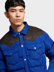 Penfield Mens Blue Contrast Yoke Jacket - Image 3 of 10