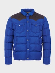 Penfield Mens Blue Contrast Yoke Jacket - Image 7 of 10