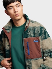 Penfield Mens Green Textured Check Mattawa Jacket - Image 3 of 9