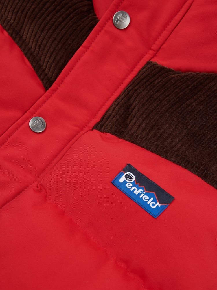 Красный мужской жилет Penfield Easton - Изображение 9 из 9
