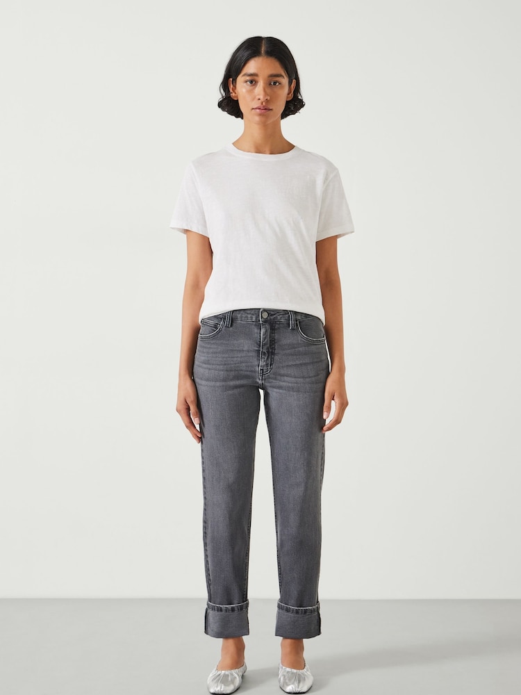 Hush Grey Agnes Straight Jeans - Image 2 of 5