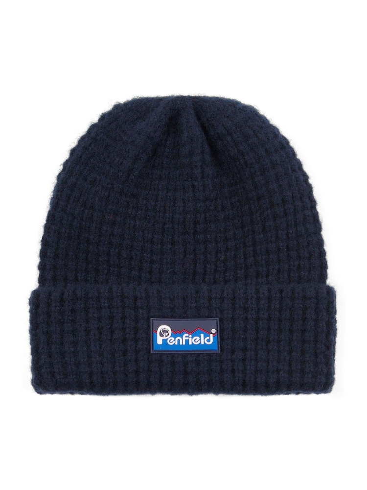 Penfield Blue Mens Waffle Winter Beanie - Image 1 of 3