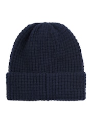 Penfield Blue Mens Waffle Winter Beanie - Image 2 of 3