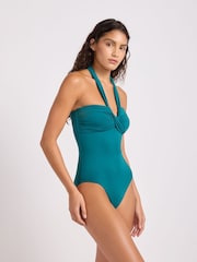 Seafolly Green S.Collective Halter Bandeau - Image 2 of 4