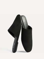 Linzi Black Blake Open Back Mules - Image 5 of 6