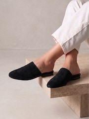 Linzi Black Blake Open Back Mules - Image 6 of 6
