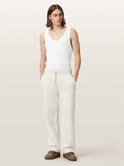 AllSaints White Asher Sweatshirt Pants - Image 2 of 8