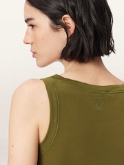 AllSaints Green Rina Tank - Image 4 of 7