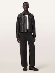 AllSaints Black Verdi Jacket - Image 4 of 7