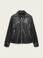 AllSaints Black Verdi Jacket - Image 7 of 7