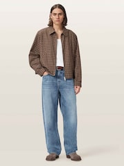 AllSaints Blue Rivet Slouch Jeans - Image 3 of 7