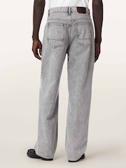 AllSaints Grey Rivet Slouch Jeans - Image 2 of 8