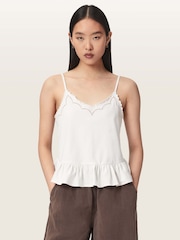 AllSaints White Georgia Cami - Image 1 of 6