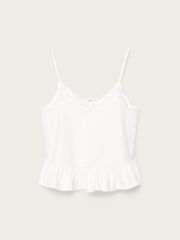 AllSaints White Georgia Cami - Image 6 of 6