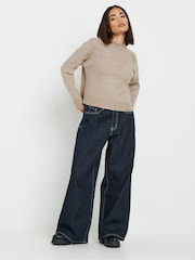 PixieGirl Petite Natural Seam Detail Jumper - Image 2 of 5