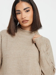 PixieGirl Petite Natural Seam Detail Jumper - Image 4 of 5
