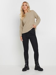 PixieGirl Petite Natural Waffle Knit Jumper - Image 2 of 5