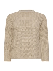 PixieGirl Petite Natural Waffle Knit Jumper - Image 5 of 5