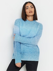 PixieGirl Petite Blue Ombre Jumper - Image 1 of 5
