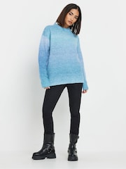 PixieGirl Petite Blue Ombre Jumper - Image 2 of 5