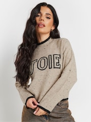 PixieGirl Petite Natural Etoile Jumper - Image 1 of 5