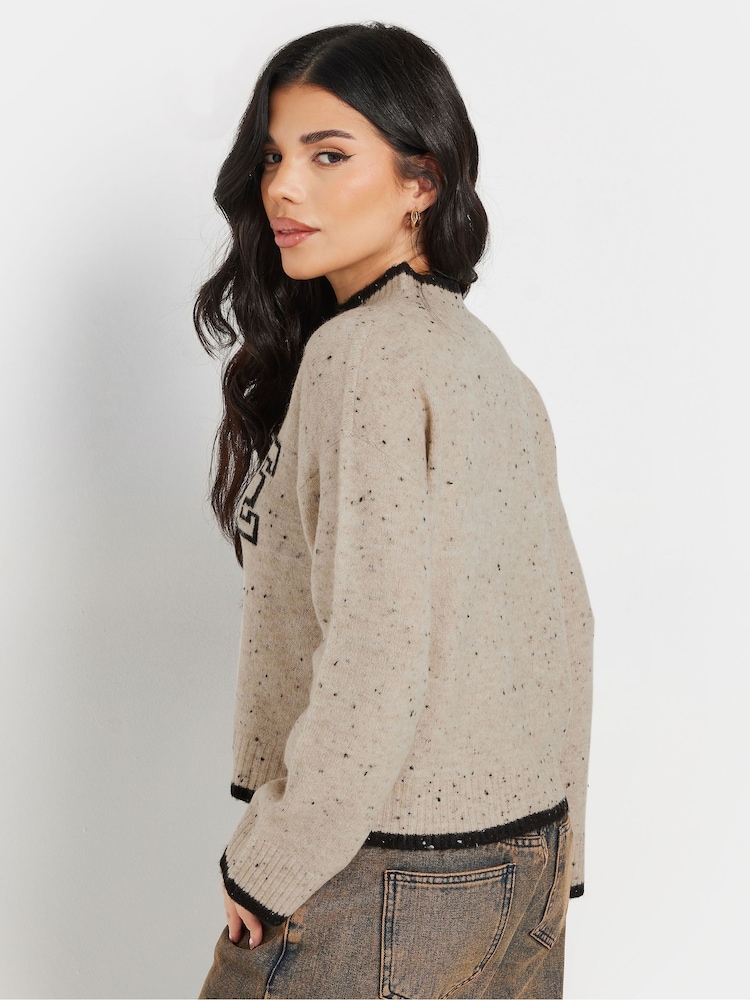 PixieGirl Petite Natural Etoile Jumper - Image 3 of 5
