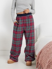 PixieGirl Petite Red Check Pyjamas Trousers - Image 2 of 5