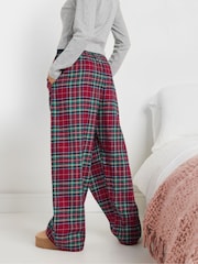 PixieGirl Petite Red Check Pyjamas Trousers - Image 3 of 5